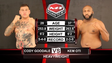 Cody Goodale vs Nkemdirim Oti, Road to M-1: USA - 1