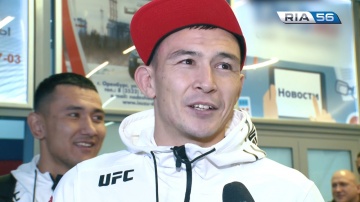 UFC fighter Damir Ismagulov returned to Orenburg from Australia