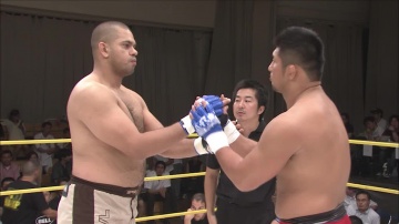 Katsuhisa Fujii vs Jessie Gibbs, M-1 Challenge 05
