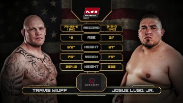 Travis Wiuff vs Josue Lugo Jr, Road to M-1: USA 2