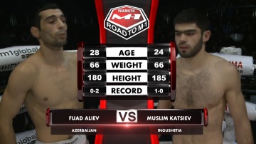Фуад Алиев vs Муслим Кациев, Road to M-1
