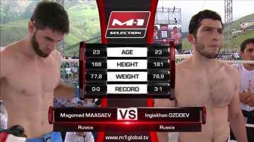 Магомед Маасаев vs Ингисхан Оздоев, M-1 Challenge 69