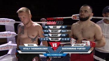 Vitaly Tverdokhlebov vs Gadzhimurad Purtiev, MMA Series 10: M-1 Online & WKG