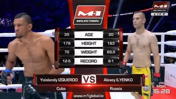 Yoislandy Izquierdo vs Alexey Ilyenko, M-1 Challenge 102