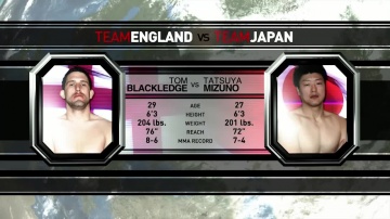 Tom Blackledge vs Tatsuya Mizuno, M-1 Challenge 14