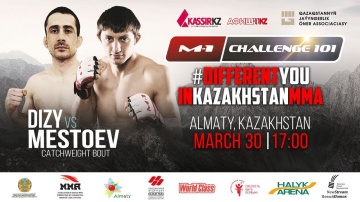 Abubakar Mestoev's promo before his fight on M-1 Challenge 101