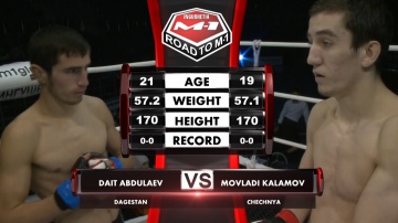 Даит Абдулаев vs Мовлади Каламов, Road to M-1