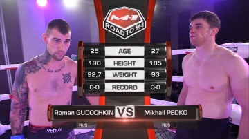 Roman Gudochkin vs Mikhail Pedko, Road to M-1: Chelyabinsk