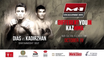 Rafael Diaz vs Kadyrzhan Abylaikhan, fight promo at M-1 Challenge 105, 19 Oct