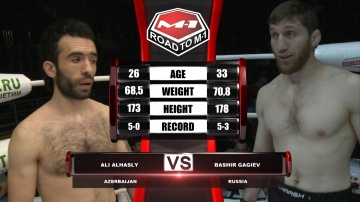 Ali Alhasly vs Bashir Gagiev, Road to M-1